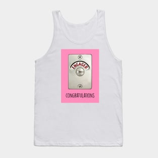 ENGAGED PINK Tank Top